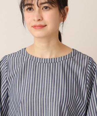 【洗える】クルーネックブラウス（ＸＳ～Ｌ）（２００２２７５１０７）
