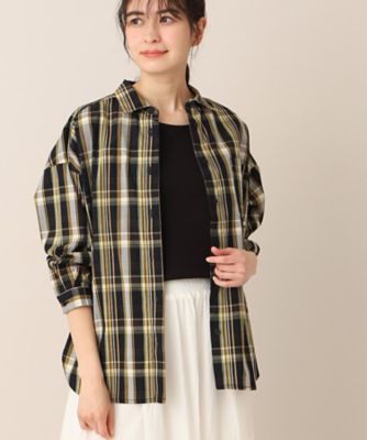 【洗える】ドロップショルダーシャツ（ＸＳ～Ｌ）（２００２２７５１１０）