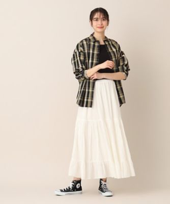 【洗える】ドロップショルダーシャツ（ＸＳ～Ｌ）（２００２２７５１１０）