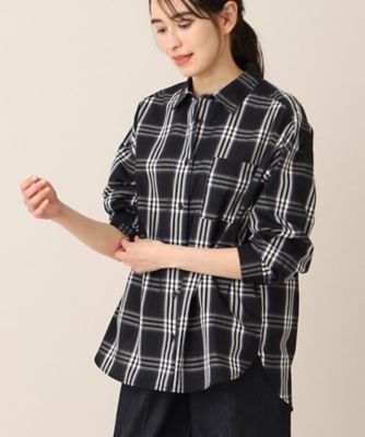 【洗える】ドロップショルダーシャツ（ＸＳ～Ｌ）（２００２２７５１１０）