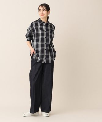 【洗える】ドロップショルダーシャツ（ＸＳ～Ｌ）（２００２２７５１１０）