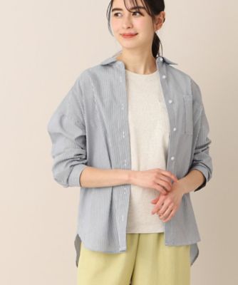 【洗える】ドロップショルダーシャツ（ＸＳ～Ｌ）（２００２２７５１１０）