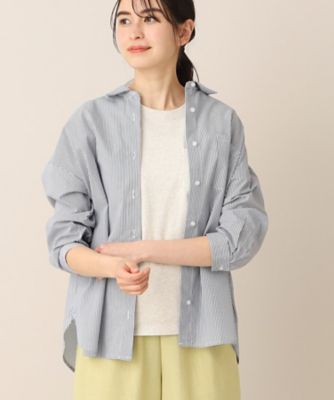 【洗える】ドロップショルダーシャツ（ＸＳ～Ｌ）（２００２２７５１１０）