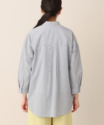 【洗える】ドロップショルダーシャツ（ＸＳ～Ｌ）（２００２２７５１１０）