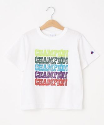 ＜SHOO･LA･RUE (Baby&Kids)＞【Ｃｈａｍｐｉｏｎ】カラフルロゴＴシャツ（２００２２７５７９７）