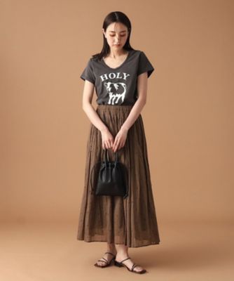 ＭＩＸＴＡ（ミクスタ）ＵネックプリントＴシャツ（２００２２７５８８７）