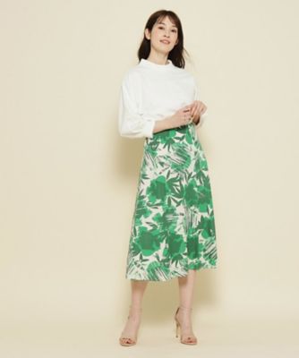 【洗える／日本製／袖デザイン／伸縮性】着心地よく、女性らしいデザインのプルオーバージャージ（２００２２７５９５３）