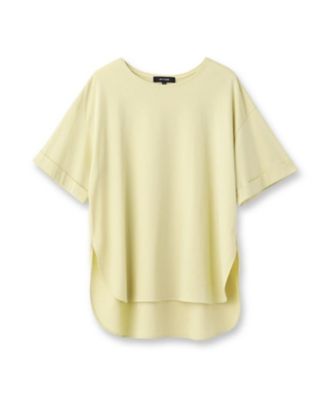 【コットン／ゆったりデザイン／ドライタッチ】Ｔシャツ型プルオーバー（２００２２７５９７０）