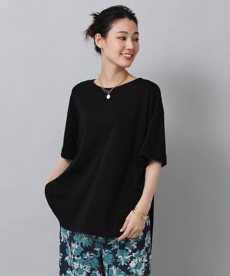 【コットン／ゆったりデザイン／ドライタッチ】Ｔシャツ型プルオーバー（２００２２７５９７０）
