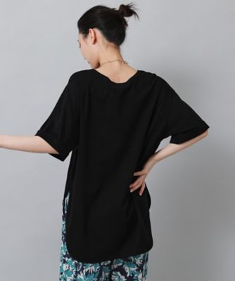 【コットン／ゆったりデザイン／ドライタッチ】Ｔシャツ型プルオーバー（２００２２７５９７０）