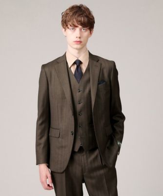 【ＤＯＲＭＥＵＩＬ／３ピース対応】グレンストライプ　ベスト（２００２２７６３２５）