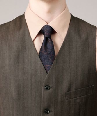 【ＤＯＲＭＥＵＩＬ／３ピース対応】グレンストライプ　ベスト（２００２２７６３２５）