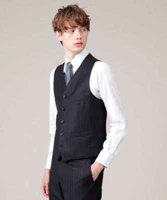【ＤＯＲＭＥＵＩＬ】オルタネートストライプ　ベスト（２００２２７６３２７）