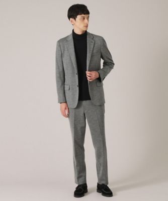 尾州織】ウールブレンド ムリネ千鳥パンツ ／ セットアップ対応