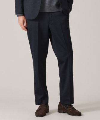 尾州織】ウールブレンド ムリネ千鳥パンツ ／ セットアップ対応