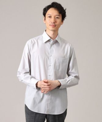竹内力 rikitakeuti シャツ 総柄 ストライプ 紫色 ジョブ