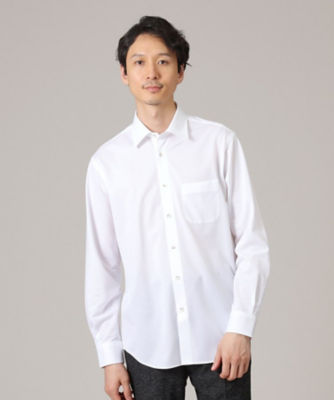 ＜TAKEO KIKUCHI (Men)＞【Ｍａｄｅ　ｉｎ　ＪＡＰＡＮ】ユーティリティー　ＡＬＢＩＮＩカノコジャージ　シャツ（２００２２７６３４６）