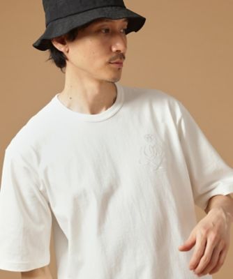 【Ｍａｄｅ　ｉｎ　ＪＡＰＡＮ】＆マーク刺繍　丸胴Ｔシャツ（２００２２７６４７６）