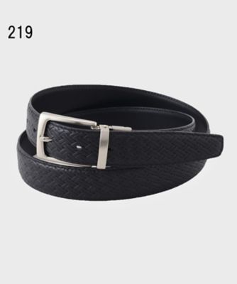 【希少】チャーチ　レザーベルト　カーフスキン　ブラック　シルバー　ビジネス KNOT メンズ ベルト ビジネス 革 日本製 おしゃれ 人気 黒