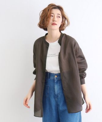 ストライプシアーシャツ×ロゴＴシャツＳＥＴ（２００２２７７４４４）
