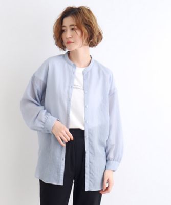 ストライプシアーシャツ×ロゴＴシャツＳＥＴ（２００２２７７４４４）