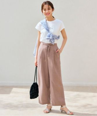 ストライプシアーシャツ×ロゴＴシャツＳＥＴ（２００２２７７４４４）