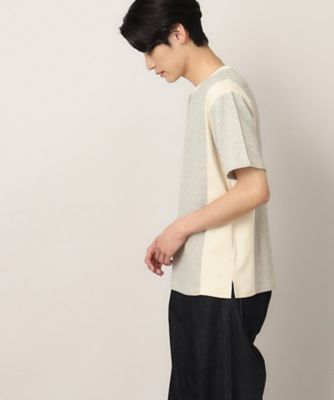 サイドパネル切替Tシャツ（2002293555） | Dessin