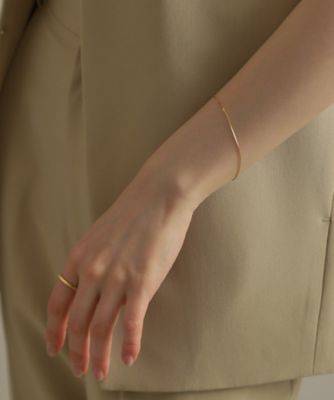 K18コンパクトチェーン ブレスレット（2002296447