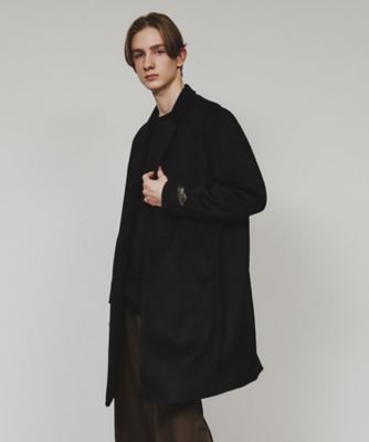 美品✨タケオキクチ チェスターコート カシミヤ混 大きいサイズ 比翼 3B XL TAKEO KIKUCHI｜◇ウールカシミヤブレンド チェスターコート