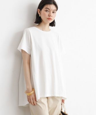 ＜THE SHOP TK (Women)＞【ＵＶ／接触冷感／洗濯ＯＫ／毛玉になりにくい】フハク切替チュニック（２００２２９７８４０）