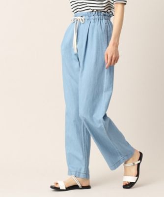 【洗える】リラックスデニムパンツ（ＸＳ～Ｌ）（２００２２９８０９１）