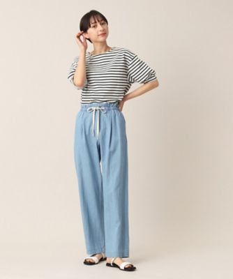 【洗える】リラックスデニムパンツ（ＸＳ～Ｌ）（２００２２９８０９１）