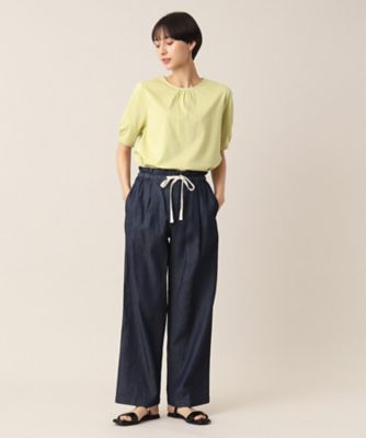 【洗える】リラックスデニムパンツ（ＸＳ～Ｌ）（２００２２９８０９１）