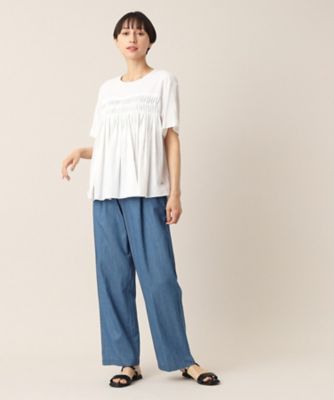 【洗える】リラックスデニムパンツ（ＸＳ～Ｌ）（２００２２９８０９１）
