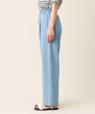 【洗える】リラックスデニムパンツ（ＸＳ～Ｌ）（２００２２９８０９１）
