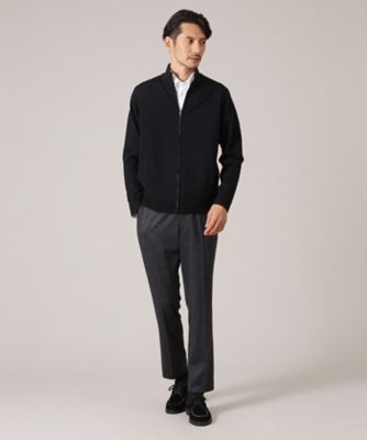 新品❤️アルチビオ❤️ジップアップセーター ARCHIVIO ジップアップセーター グレー/レッド アルチビオ メンズ商品