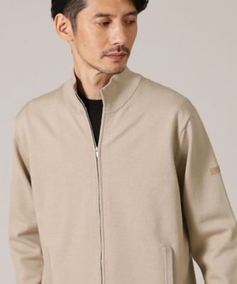 アンチピリング】ジップアップニット（2002298509） | TAKEO