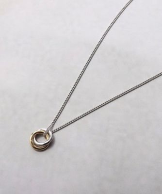 ダブルリングネックレス（２００２２９９８１６）