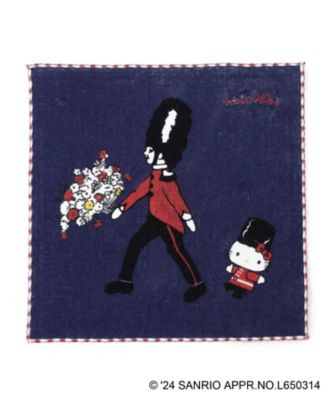 【Ｈｅｌｌｏ　Ｋｉｔｔｙ×ＬＡＵＲＡ　ＡＳＨＬＥＹ】コラボタオルハンカチ（２００２３００６１２）