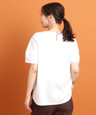 【ＳＡＬＥ／ＵＶカット／接触冷感／マシンウォッシュ可】ふんわりスリーブＴシャツ（２００２３１８６４５）