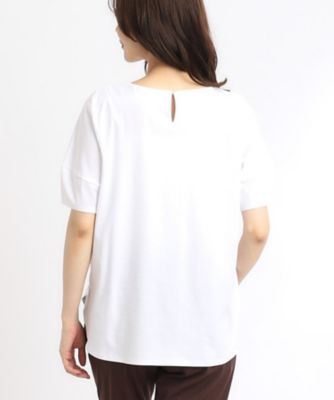 【ＳＡＬＥ／ＵＶカット／接触冷感／マシンウォッシュ可】ふんわりスリーブＴシャツ（２００２３１８６４５）