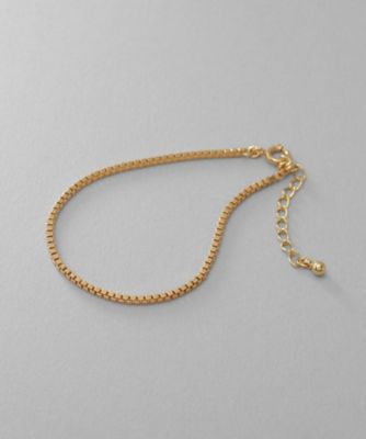 ＜COCOHNIK ONKITSCH (Women)＞シルバー　デザインチェーン　ベネチアンブレスレットＳ　ＧＰ（２００２３１８７９２）