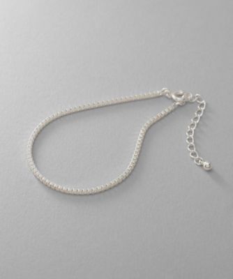 ＜COCOHNIK ONKITSCH (Women)＞シルバー　デザインチェーン　ベネチアンブレスレットＳ（２００２３１８７９３）