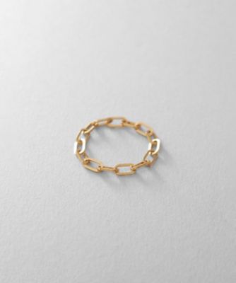 ＜COCOHNIK ONKITSCH (Women)＞シルバー　チェーンリング　フラットケーブル　ＧＰ（２００２３１８７９８）