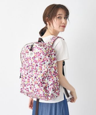 LAURA ASHLEY/ローラ アシュレイ 【A4収納可/背面内側クッションポケット付】アンクロフト ディッツィー柄 バックパック(2002319704)