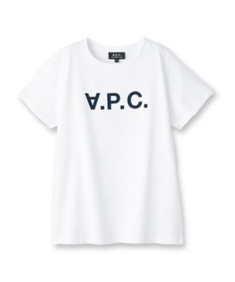＜DRESSTERIOR (Women)＞◆Ａ．Ｐ．Ｃ．（アーペーセー）　ＶＰＣ　ロゴＴシャツ（２００２３１９８１０）