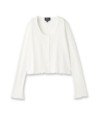 クリスマスファッション ◇A．P．C．（アーペーセー）JUNE TOP カーディガン トップス