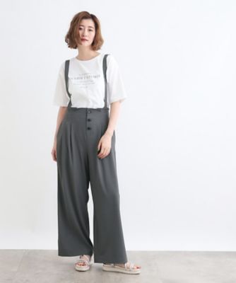 楽天市場】サス付き ワイドパンツの通販