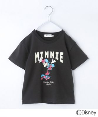 キッズ 子供服 ディズニープリンセス Tシャツ 黒 たっとし 110cm