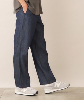 綿麻デニムドロストパンツ（２００２３２０９５１）